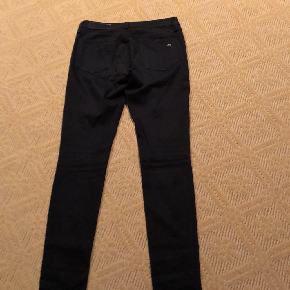 Rag & Bone 5 pocket black skinny jean